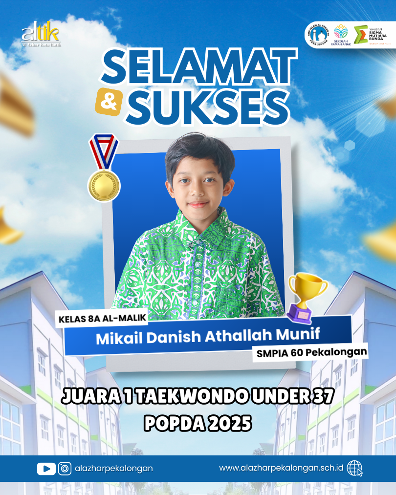 Juara 1 Taekwondo Under 37 - POPDA 2025