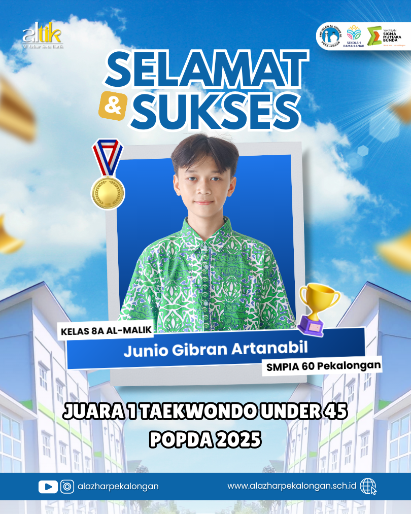 Juara 1 Taekwondo Under 45 - POPDA 2025